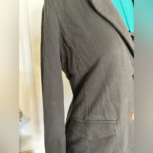 J.Crew 100% cotton dark gray suit jacket medium - Picture 3 of 14